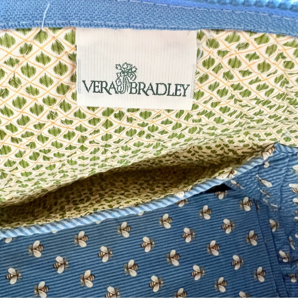 Vera Bradley Vintage Bees Tote - Picture 3 of 8